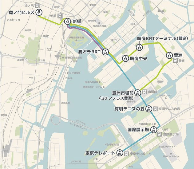 プレ運行(二次)(東京2020大会後)