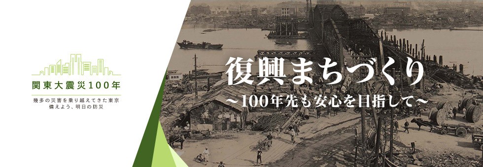 復興まちづくり　～100年先も安心を目指して～